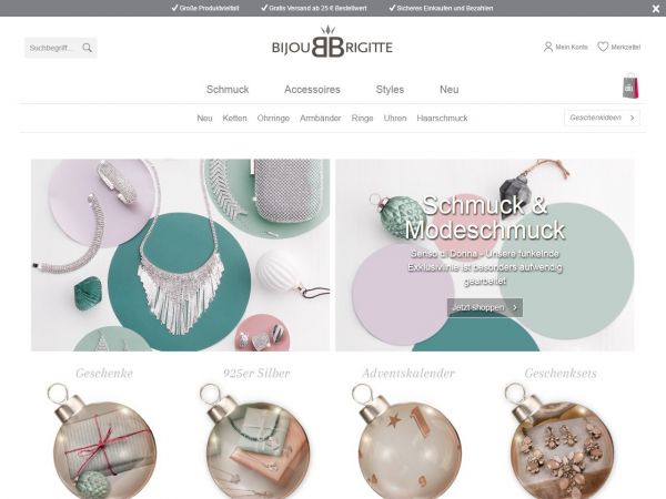 Bijou-Brigitte.com Online Shop